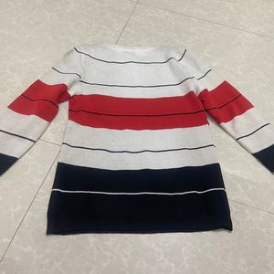 Stripes Woolen Tshirt & Sweatshirt.