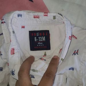 Shirt For 6 To 12 Months Old Baby