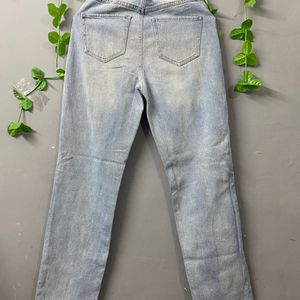 Sincerely Jules Faded Button Fly Denim