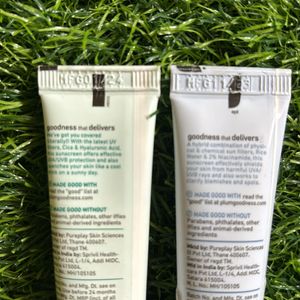 PLUM SUNSCREEN PACK OF 2 & Gel Cream (6)