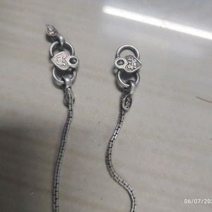 Pure Silver Anklet Used