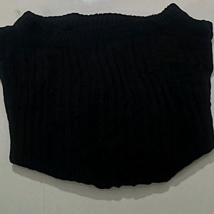 Woolen Crop Top