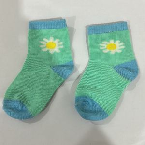 Daisy Printed Baby Socks