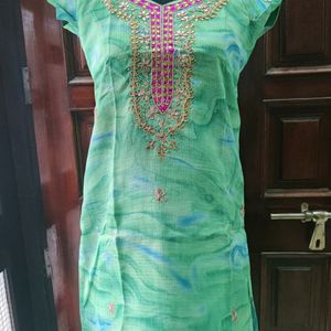 Silky Kurti Fabric