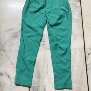 Turquoise Colour Pant