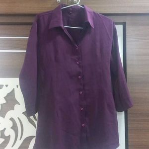 Diwali Sale Purple Formal Shirt