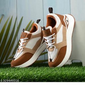 Brown+white Shoe