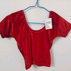 Blouse Stiched Red