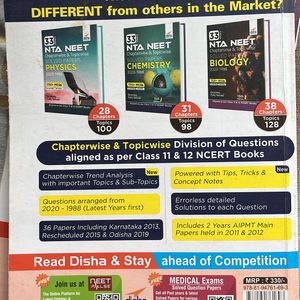 NEET Chemistry&biology Solved Papers