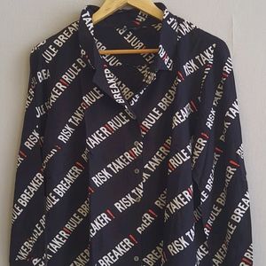 Sassy Soda Black Casual Shirt