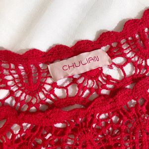 Pinterest Crochet Pattern Red Top By Chulian