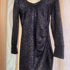 Black Glitter Party dress