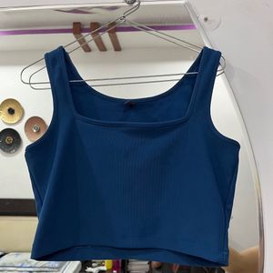 Turk Blue - Crop Top