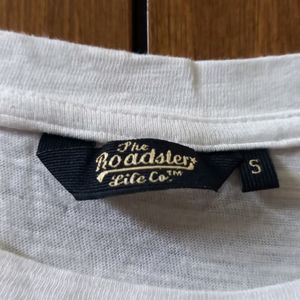 Roadster White Tshirt