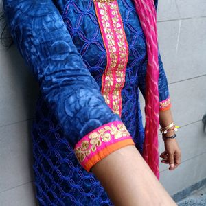 🔥Women Partywear Kurta with Palazzo 🔥