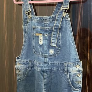 Blue Denim Overalls