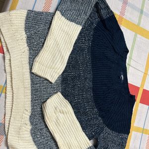 Tri Color Sweater