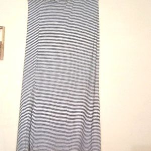 Long Slit Pencil Skirt With Linings