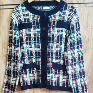 Multicolour Cardigan Size-42-44