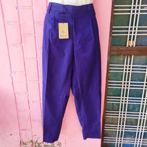 Blue Colour Trouser New 30 Waist