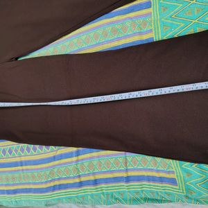 🔥coffee brown 🤎 wide leg trouser. new never used