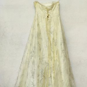 White  Western Gown