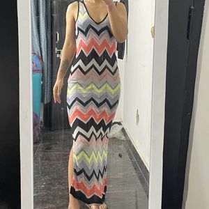 Maxi Side Cutout Dress