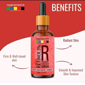 Retinol Rosehip Argan Serum