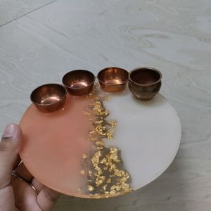 Resin Pooja Thali