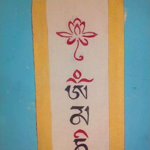 Buddha Mantra 🧿- Om Mani Padme Hum( Wall Hanging)