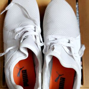 Puma White Shoes , For Women , Authentic Pum