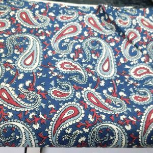 CAMBRIC COTTON 2.5 MTR Blue Print