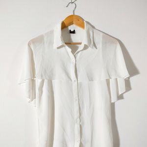 White Casual Top (Women's)