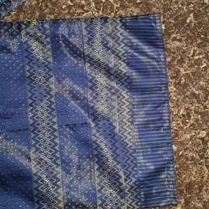 Traditional Blue Palazzo Pant