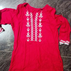 2 Combo - New Avasa Brand Kurti And Top Tunic