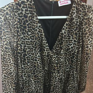 Animal Print Dress