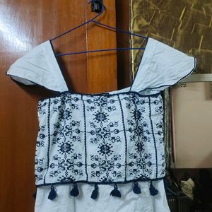 Tribal White Top