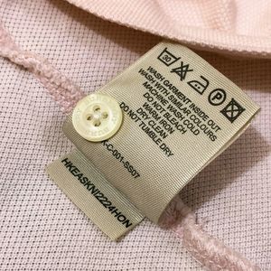 Burberry Lite pink polo t-shirt unisex.