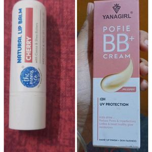 Combo of Yanagirl BB+ cream and Lip Balm