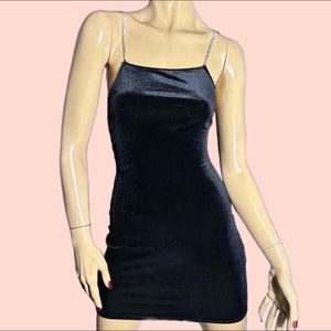 Rhinestone Velvet BODYCON