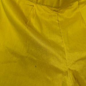 Yellow Bottom Pants