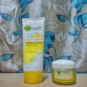 Free Delivry Garnier Face wash + Vitamin Bright