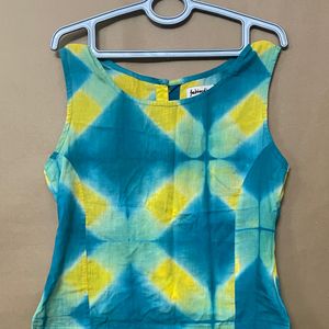 Fab India Tie And Dye Top