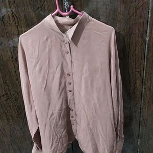 Women's Baggy Style Casual/Formal Plain Shirt (Size-43 Bust)
