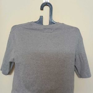 Grey Crop Top