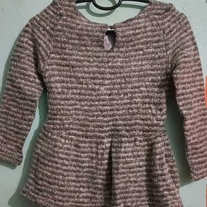 Woolen Frock For 8 -10 Years