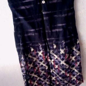 Navy Blue Kurta