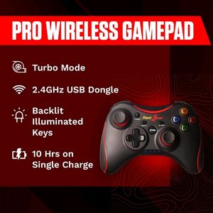 Redgear Pro Wireless Controller with 2.4GHz Wirele