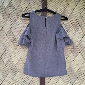 Grey Korean Top.