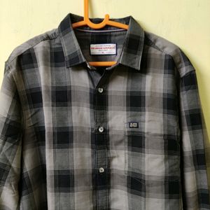 The Indian Garage Co Men Slim Fit Checkered Casual